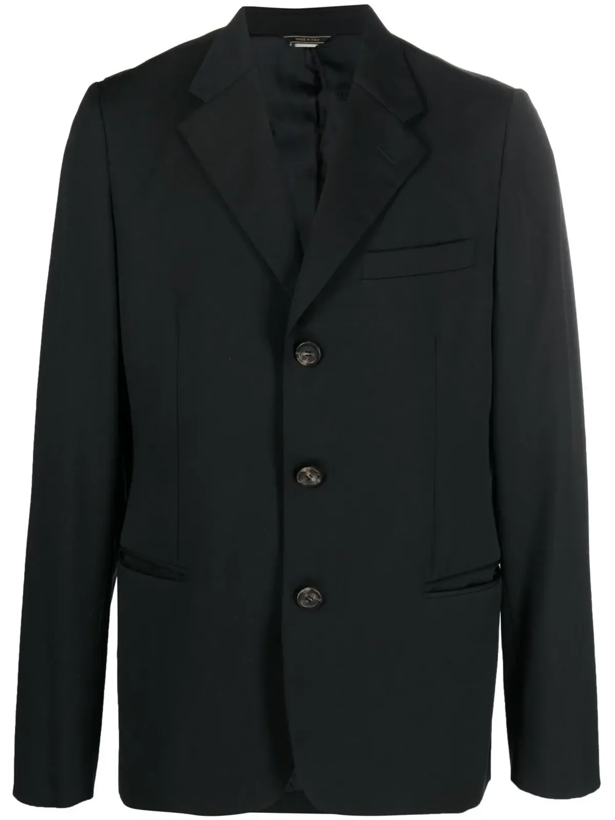 Versace Pre-Owned ステップドラペル ブレザー - 画像1