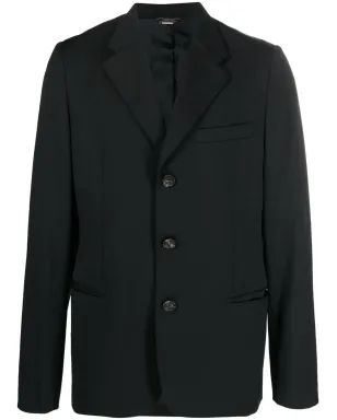 Versace Pre-Owned ステップドラペル ブレザー - サムネイル1