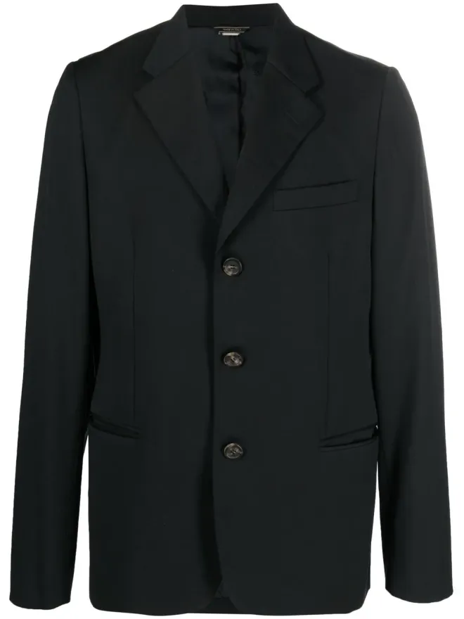 Versace Pre-Owned Versace Pre-Owned ステップドラペル ブレザーの商品画像
