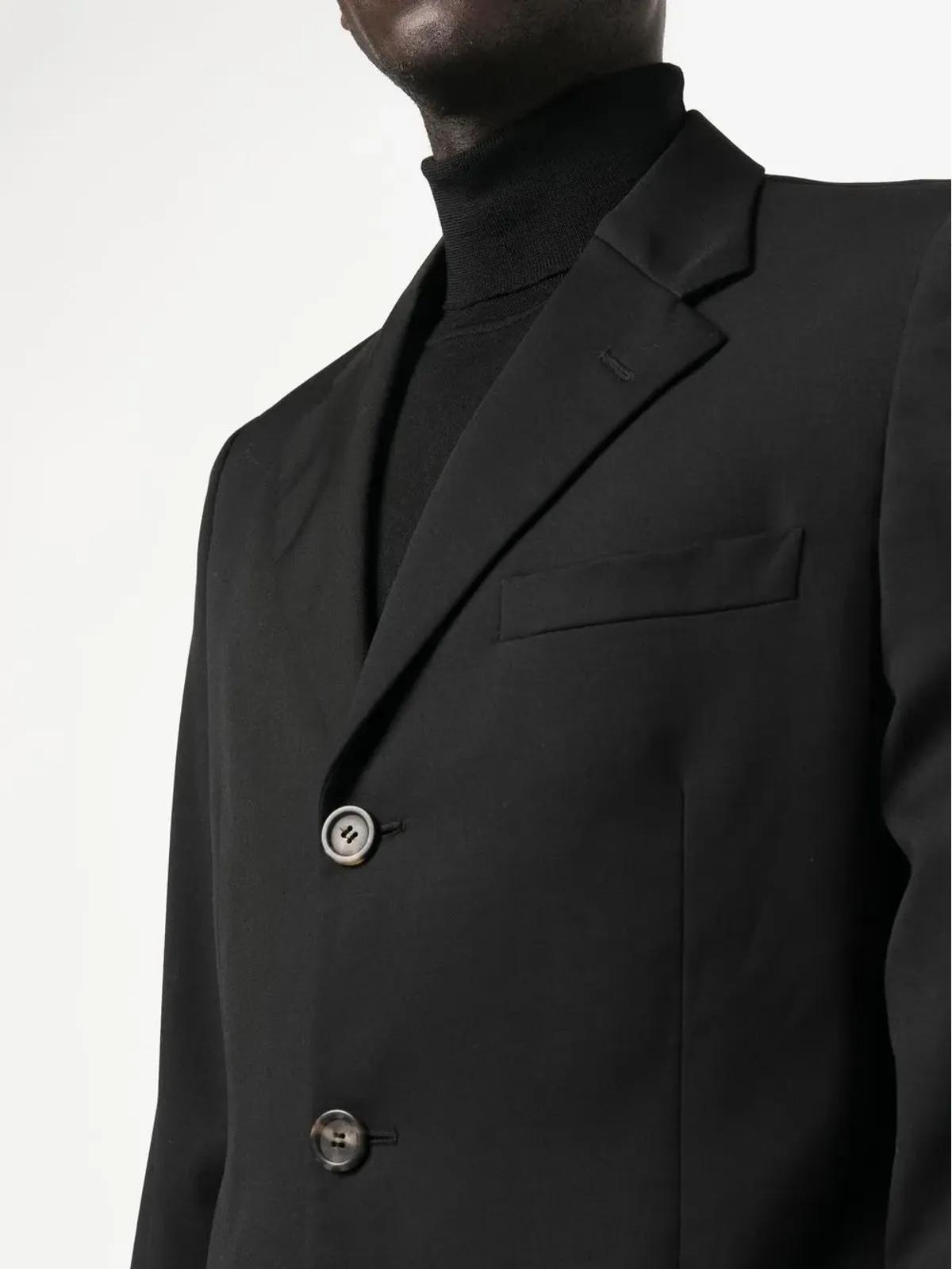 Versace Pre-Owned ステップドラペル ブレザー - 画像5