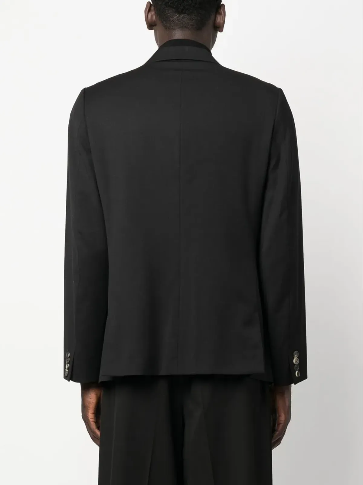 Versace Pre-Owned ステップドラペル ブレザー - 画像4