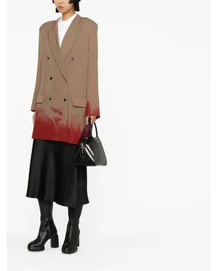 Maison Margiela バイアスカット サテン ミディ スカート - サムネイル2