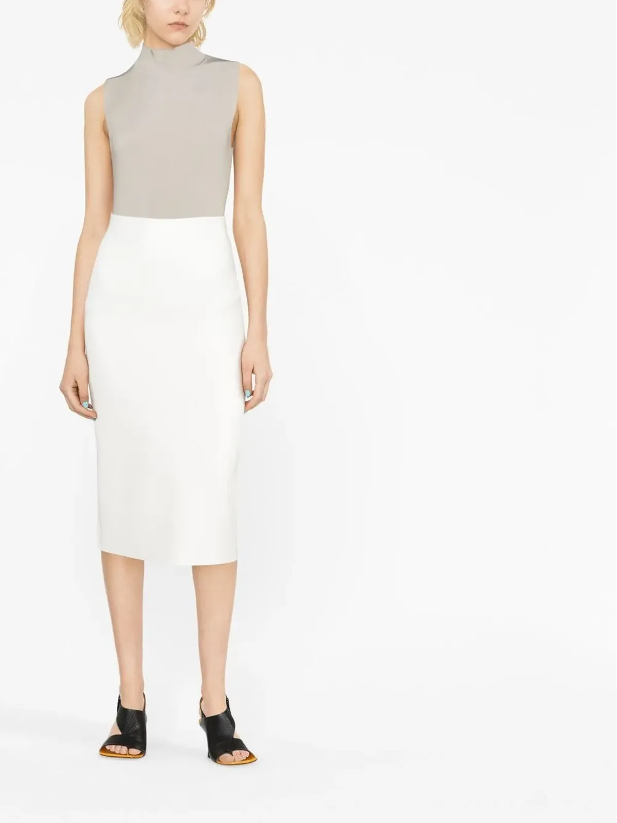 Victoria Beckham VB Body ミディ・ペンシルスカート - 画像2