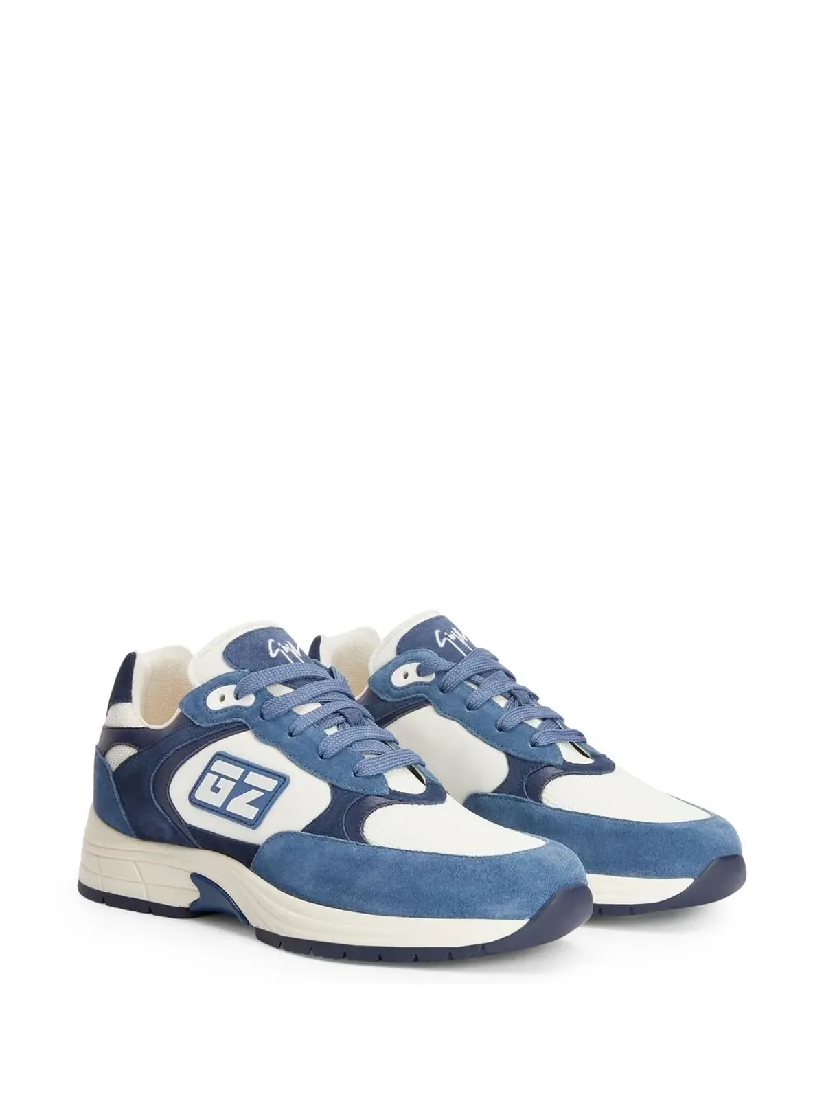 Giuseppe Zanotti ニュー GZ Runner レースアップ ローカットスニーカー - 画像2