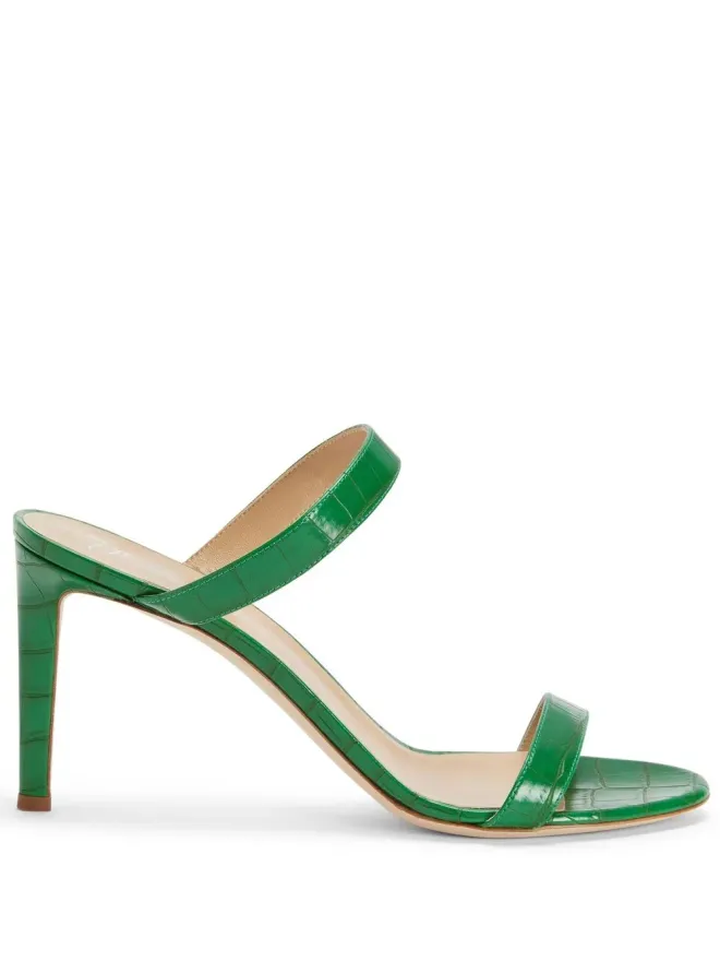 Giuseppe Zanotti Giuseppe Zanotti Claista stiletto sandals - Greenの商品画像