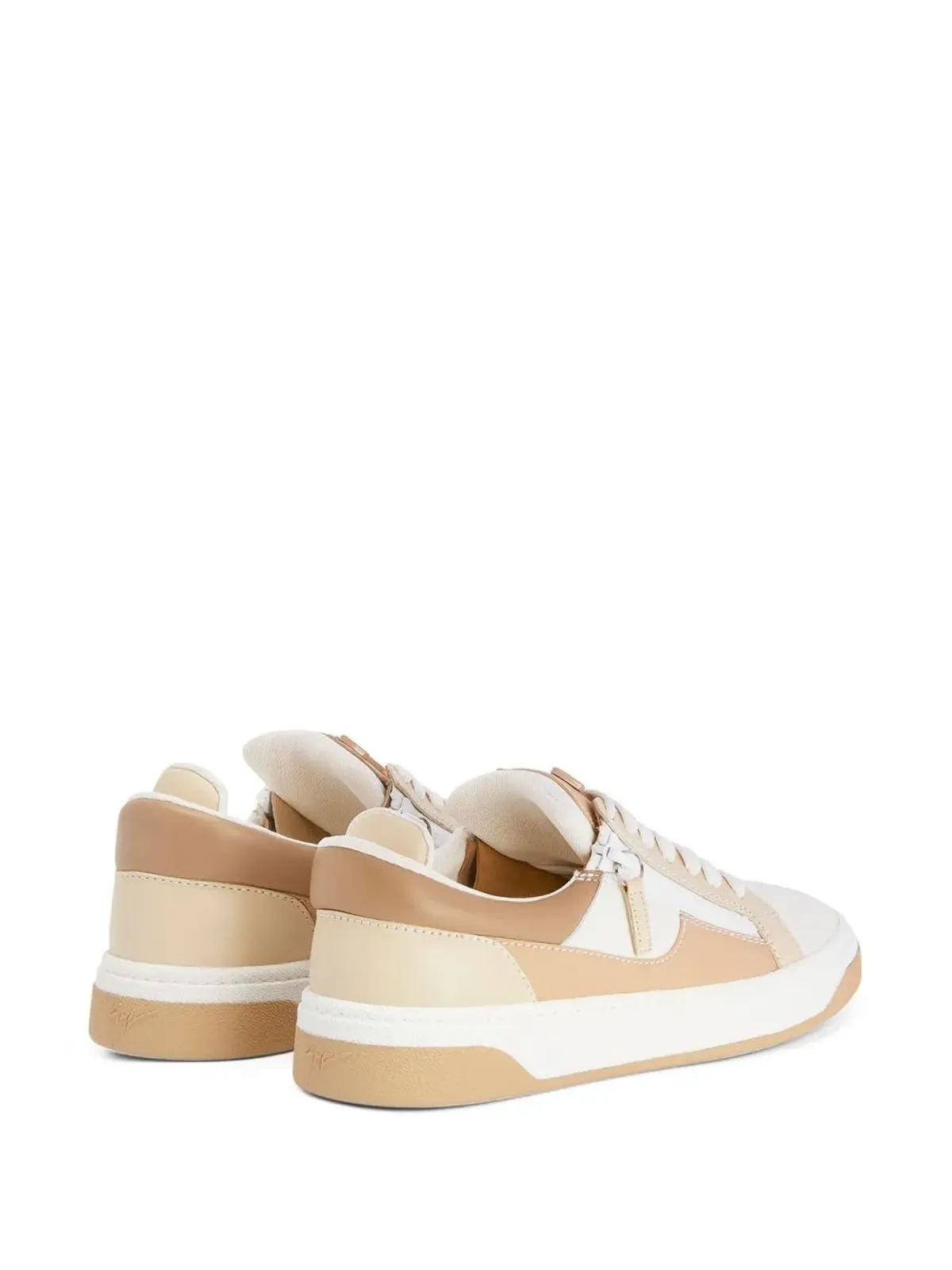 Giuseppe Zanotti GZ94 ダブルジップ ロー・トップスニーカー - 画像3