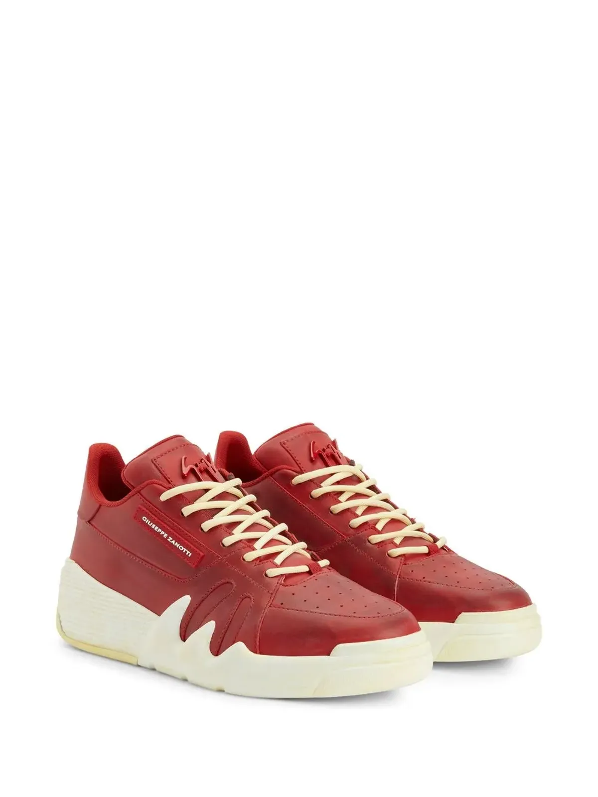 Giuseppe Zanotti ロゴプレート ローカットスニーカー - 画像2