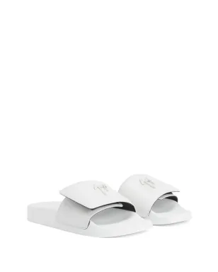 Giuseppe Zanotti New Brett slides - White - サムネイル2