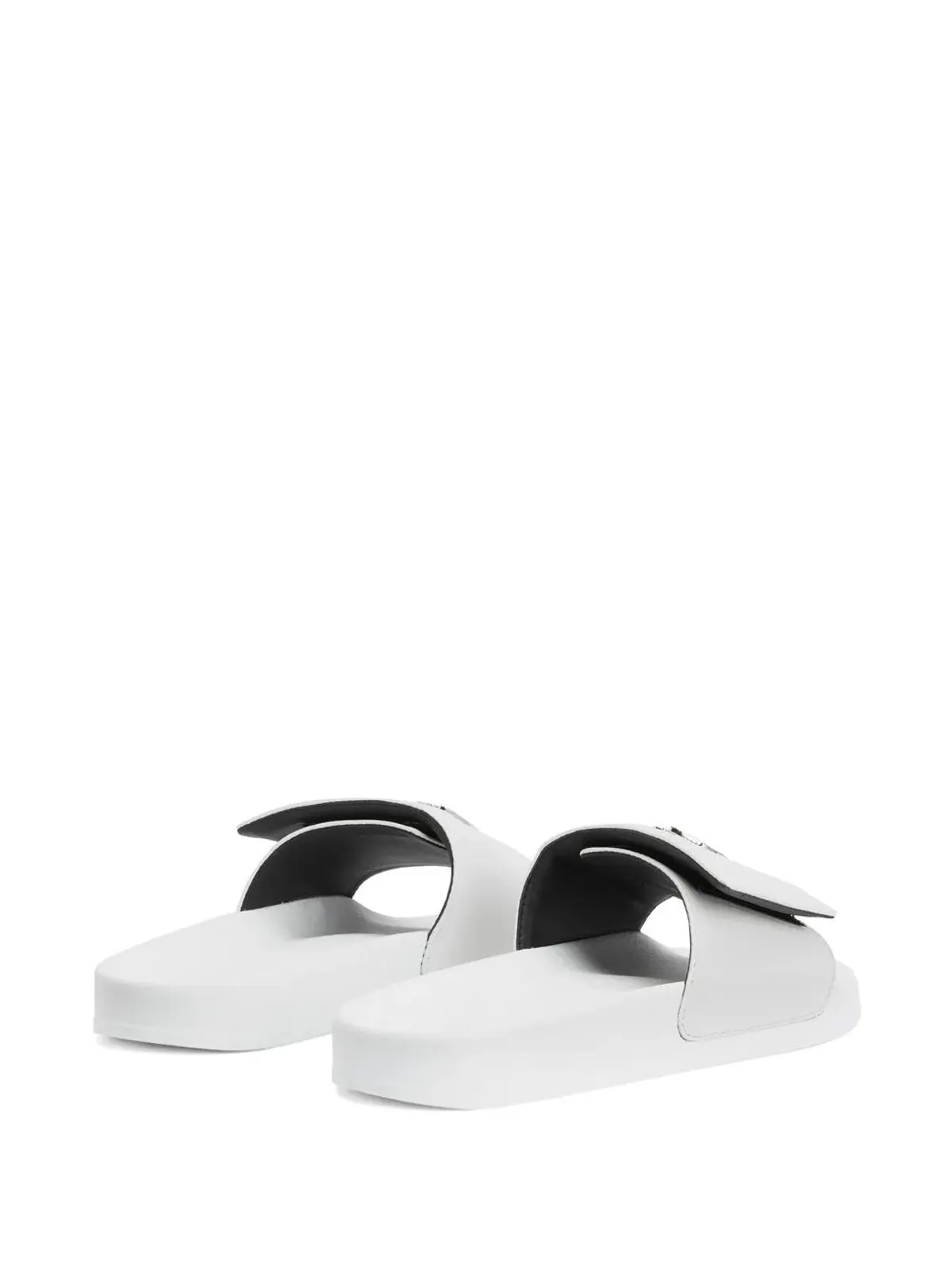 Giuseppe Zanotti New Brett slides - White - 画像3