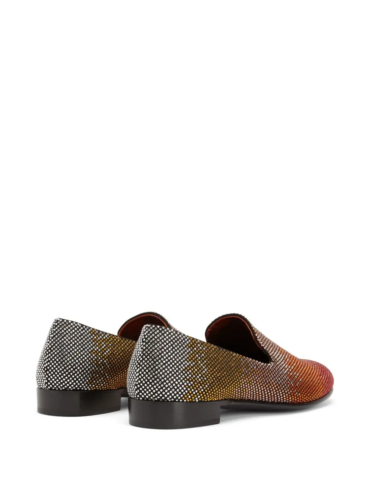 Giuseppe Zanotti ルイス スパークル クリスタル装飾 ローファー - マルチカラー - 画像3