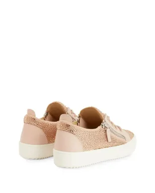 Giuseppe Zanotti Gail クリスタル装飾スニーカー - ピンク - サムネイル3