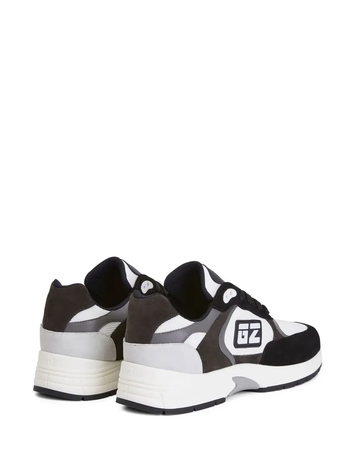 Giuseppe Zanotti パネルド ロートップスニーカー - 画像3