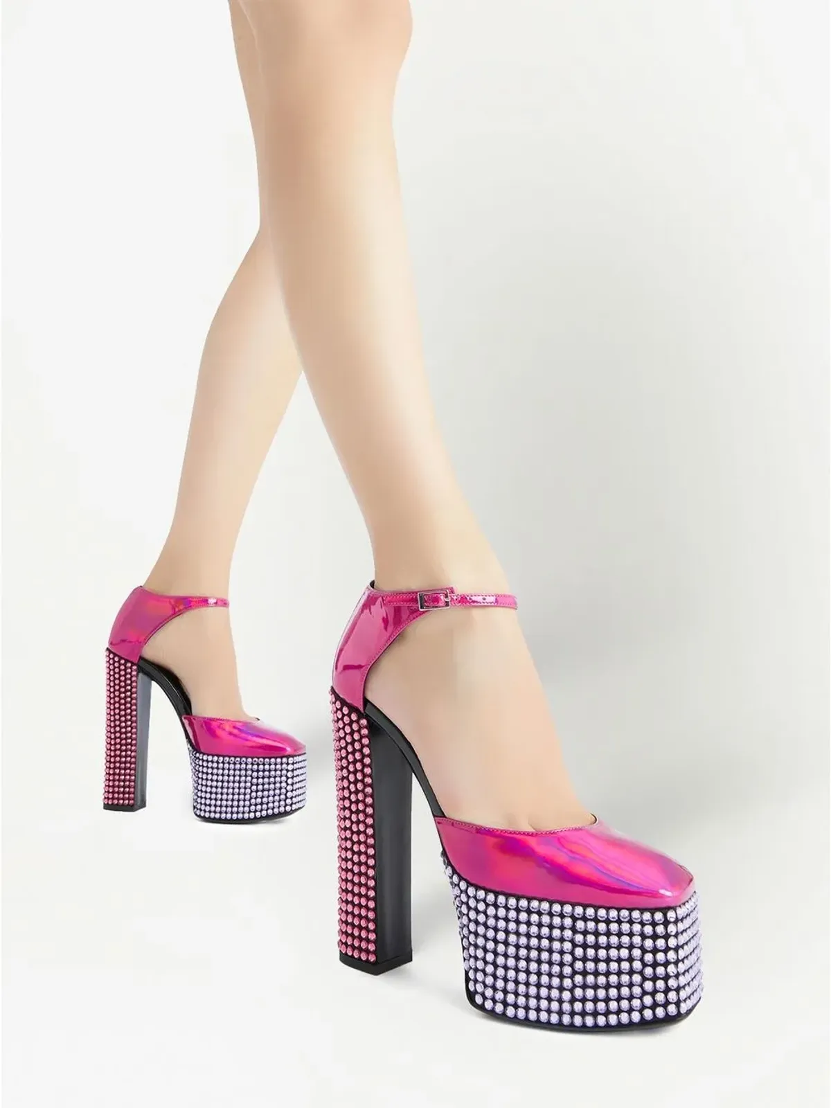 Giuseppe Zanotti ベベ・ストラスパンプス - 画像5
