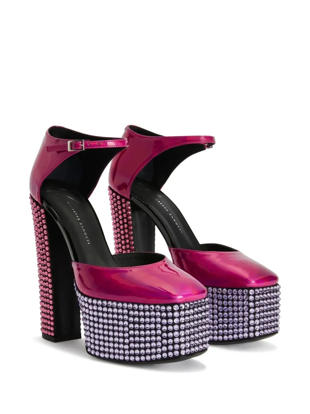 Giuseppe Zanotti ベベ・ストラスパンプス - 画像2