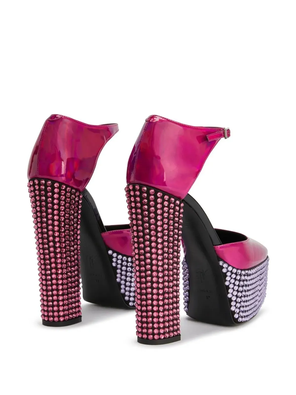 Giuseppe Zanotti ベベ・ストラスパンプス - 画像3