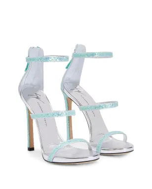 Giuseppe Zanotti ハーモニー グリッター ストラップ サンダル - サムネイル2