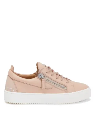 Giuseppe Zanotti Gail レザー ロー・トップ スニーカー - サムネイル1