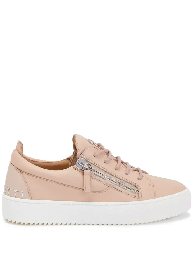 Giuseppe Zanotti Giuseppe Zanotti Gail レザー ロー・トップ スニーカーの商品画像