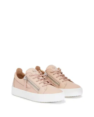 Giuseppe Zanotti Gail レザー ロー・トップ スニーカー - サムネイル2