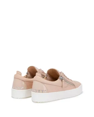 Giuseppe Zanotti Gail レザー ロー・トップ スニーカー - サムネイル3