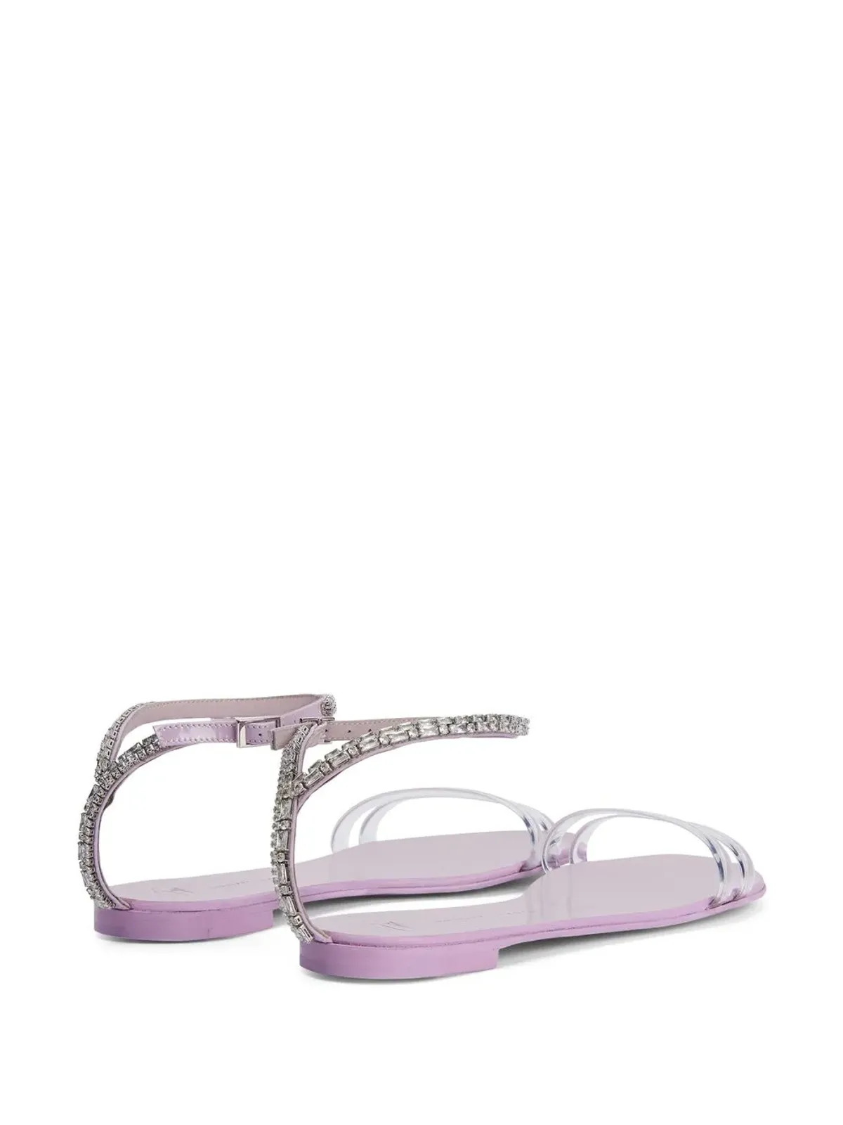 Giuseppe Zanotti アガテ Plexi サンダル - 画像3