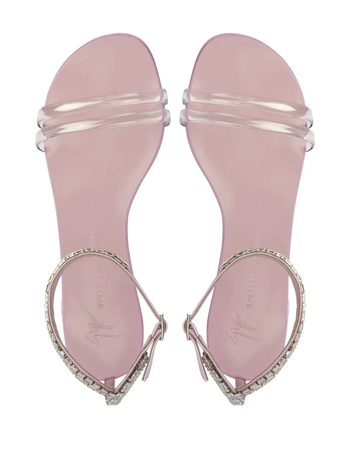 Giuseppe Zanotti アガテ Plexi サンダル - 画像4