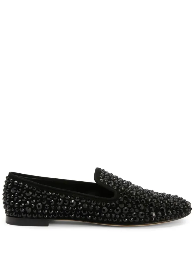 Giuseppe Zanotti Giuseppe Zanotti Evangelie スタッズローファー - ブラックの商品画像