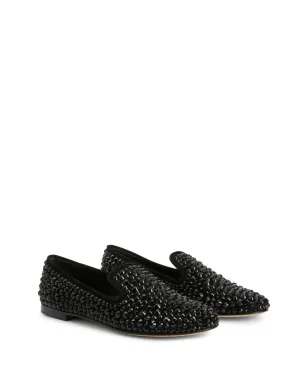 Giuseppe Zanotti Evangelie スタッズローファー - ブラック - サムネイル2