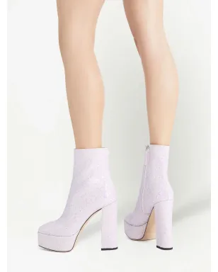 Giuseppe Zanotti Morgana Glitter ブーツ - サムネイル5