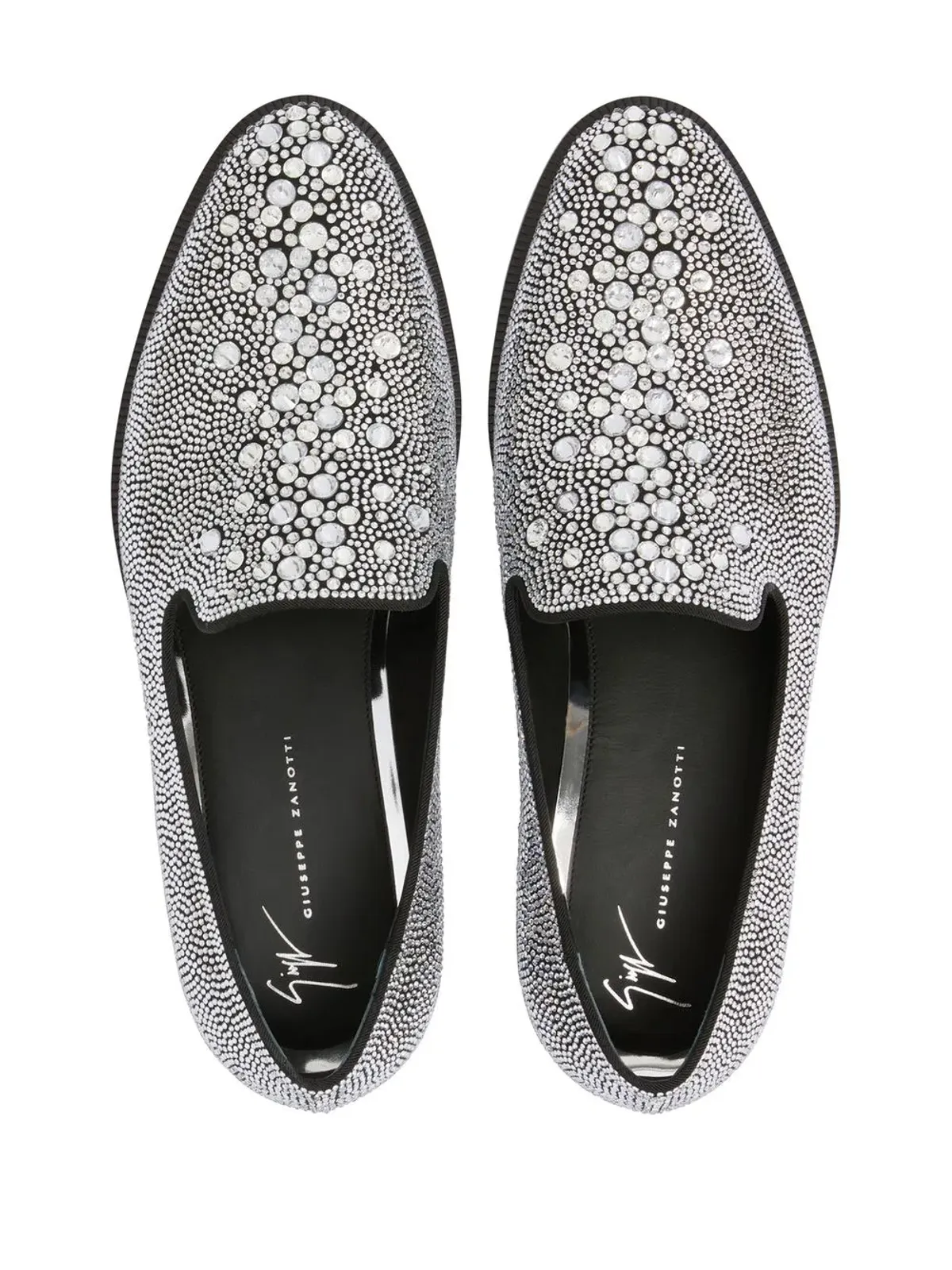 Giuseppe Zanotti Anthime crystal-embellished loafers - 画像4
