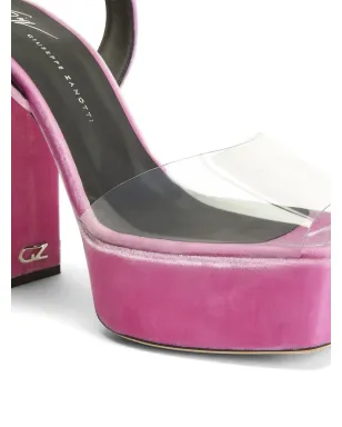 Giuseppe Zanotti ベティ Plexi サンダル - サムネイル4