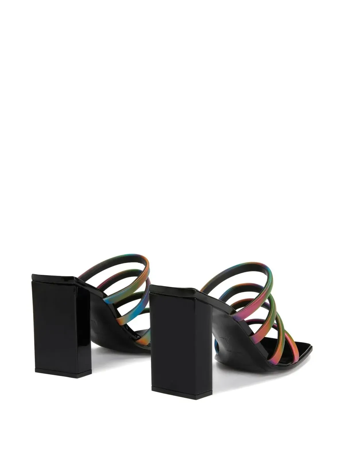 Giuseppe Zanotti Shangayミュール - マルチカラー - 画像3