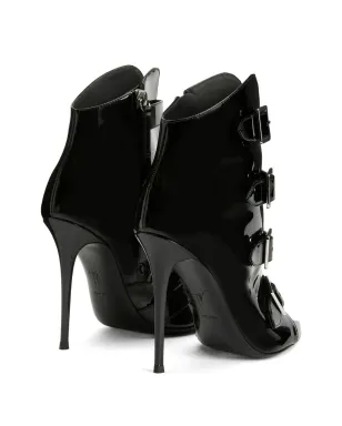 Giuseppe Zanotti インティリゴ バックル 105mm ブーツ ブラック - サムネイル3