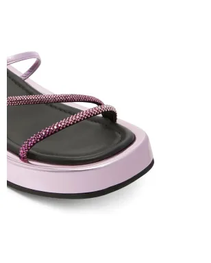 Giuseppe Zanotti Melburne Laces サンダル ピンク - サムネイル4