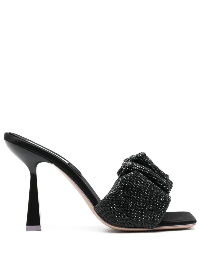Sebastian Milano Sebastian Milano レザーサンダル - ブラックの商品画像