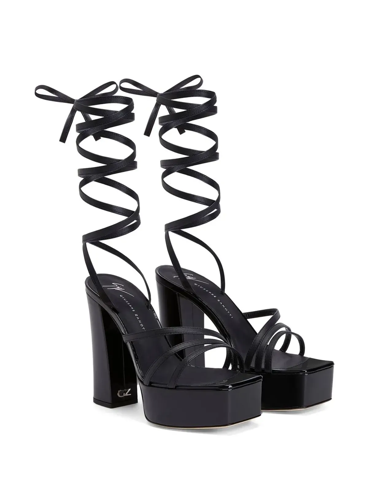 Giuseppe Zanotti Flavienne プラットフォームサンダル - 画像2
