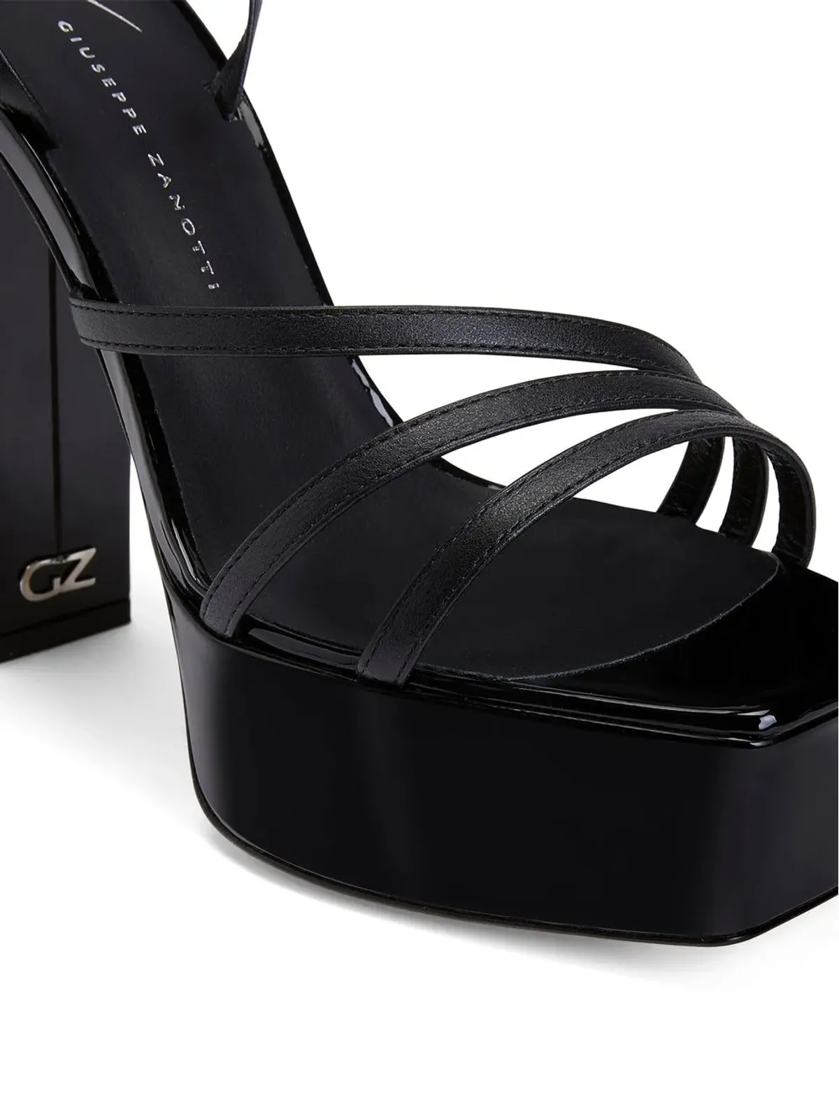 Giuseppe Zanotti Flavienne プラットフォームサンダル - 画像4