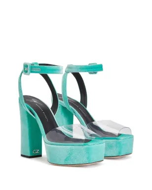 Giuseppe Zanotti New Betty Plexi サンダル - サムネイル2