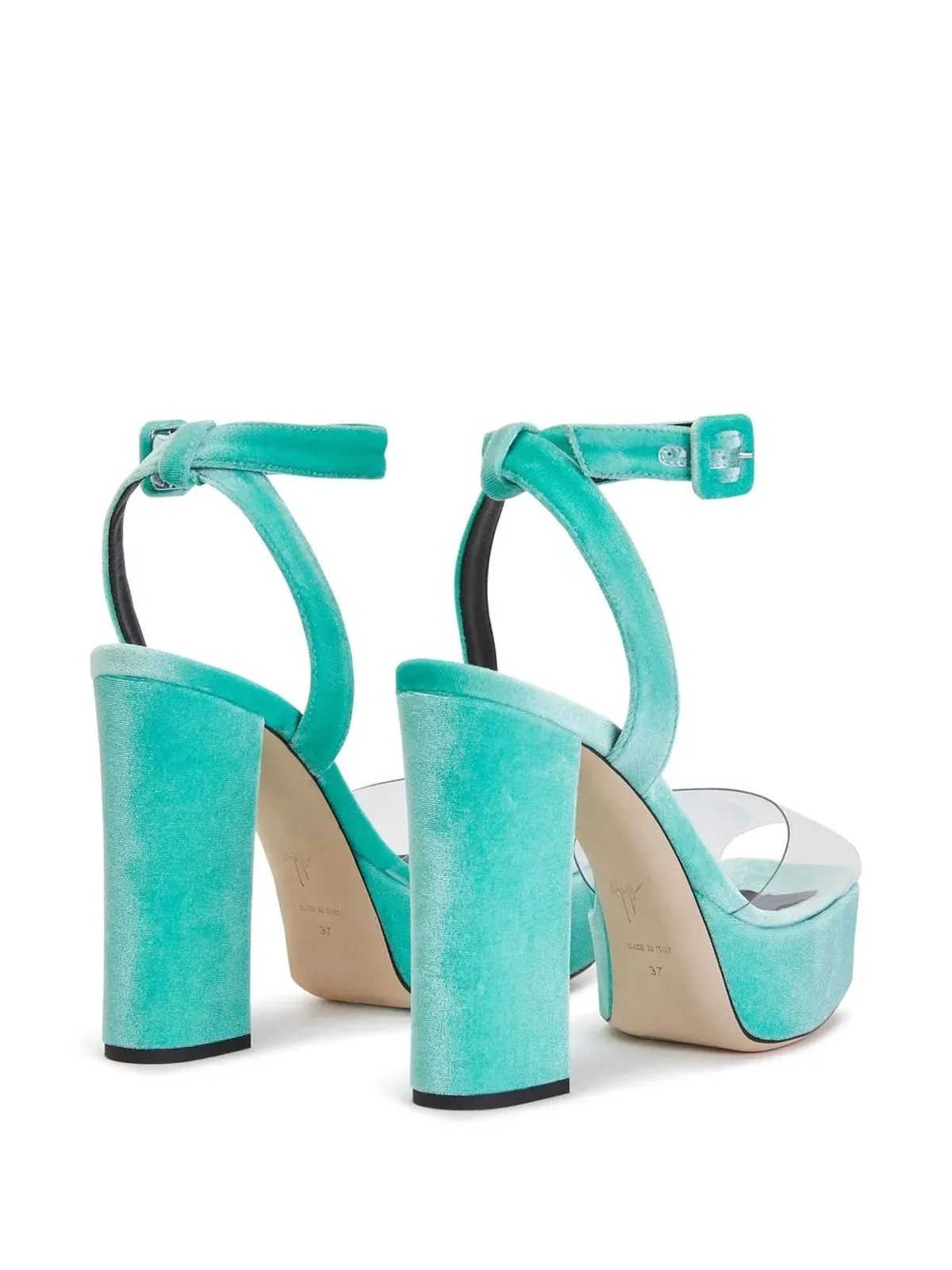 Giuseppe Zanotti New Betty Plexi サンダル - 画像3