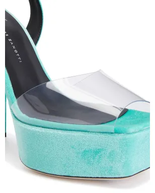 Giuseppe Zanotti New Betty Plexi サンダル - サムネイル4
