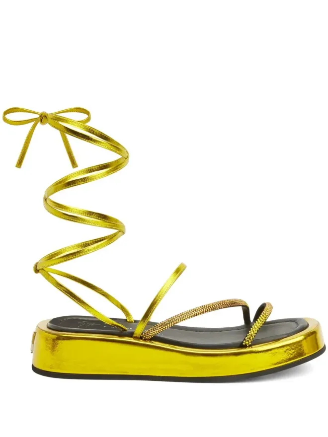 Giuseppe Zanotti Giuseppe Zanotti Melburne レースサンダルの商品画像