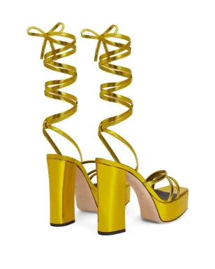 Giuseppe Zanotti フラヴィエンヌ プラットフォームサンダル - サムネイル3