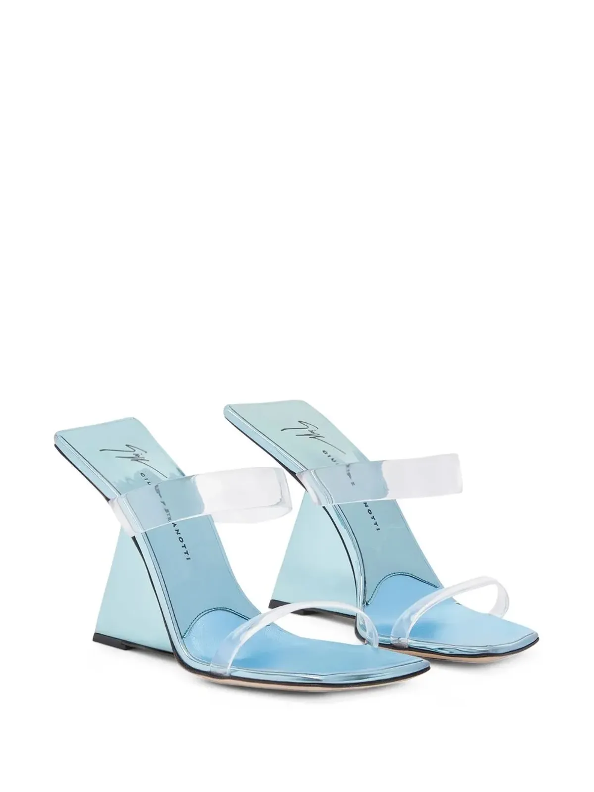 Giuseppe Zanotti Florance Plexi サンダル - 画像2