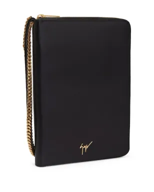 Giuseppe Zanotti Aymeric チェーンストラップ タブレットケース - Black - サムネイル4