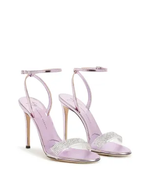 Giuseppe Zanotti ジェムディテール ハイヒールサンダル - ピンク - サムネイル2