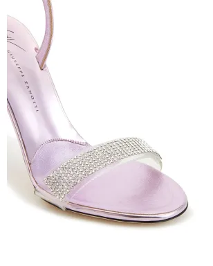 Giuseppe Zanotti ジェムディテール ハイヒールサンダル - ピンク - サムネイル4