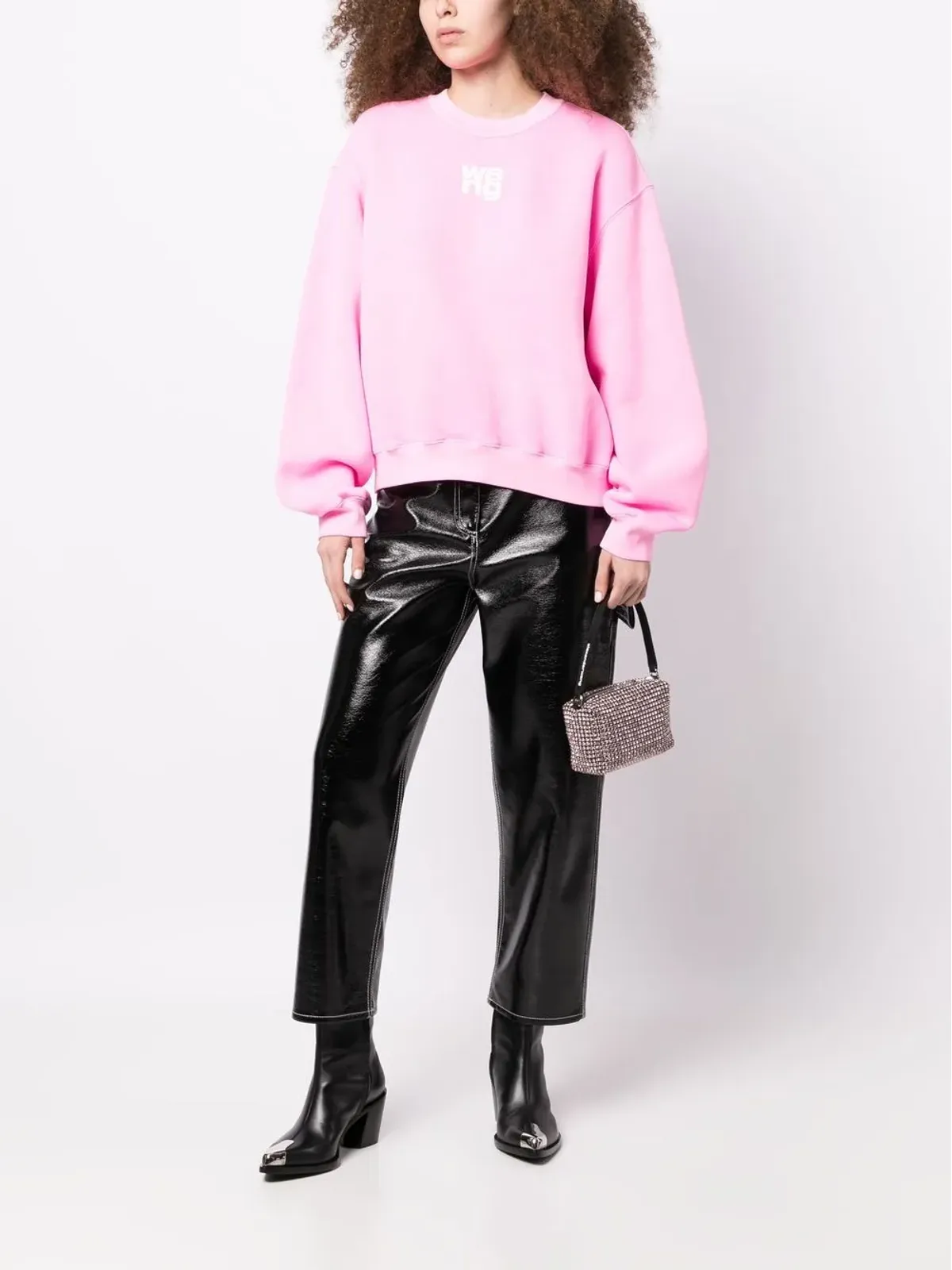 Alexander Wang オーバーサイズ コットンTシャツ - 画像2