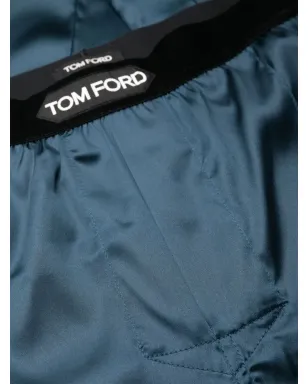 TOM FORD テーラードシルクパジャマボトムス - サムネイル3