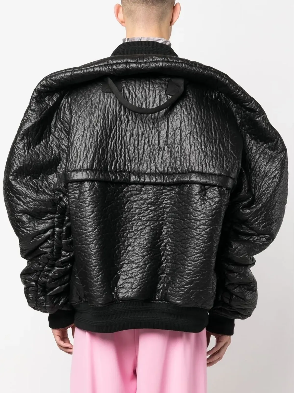 Walter Van Beirendonck セルクル ボンバー ジャケット - 画像4