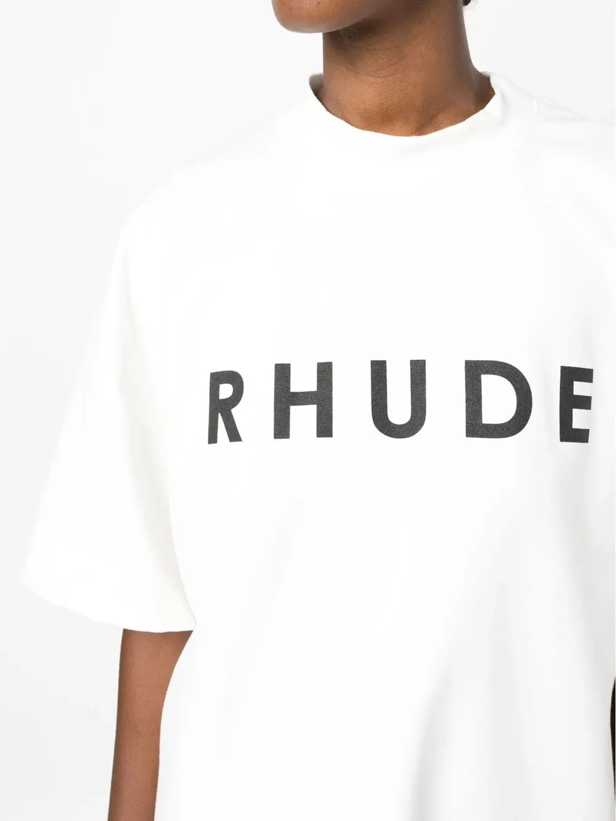 RHUDE オーバーサイズロゴTシャツ - 画像5